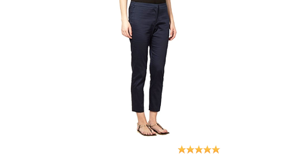 Ex Debenhams Ladies Navy Blue Slim Leg 