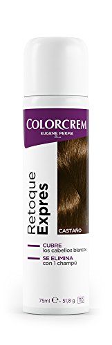 Colorcrem Retoque Expres Retoca Raíces Color Castaño - 75 ml