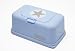 FunkyBox Easy Wipe Dispenser Box - Blue with grey star