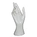Produktbild WERTAZ Schaufensterpuppe Hand Bangle Stand Right Base Halter Handgelenk Armband Finger Ring Arm Schmuck Display Modell Uhr Handschuhe(Weiß)