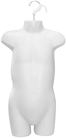 FEMALE / CHILD MANNEQUIN TORSO FULL BODY DISPLAY - MULTI COLOURS (Child, White)