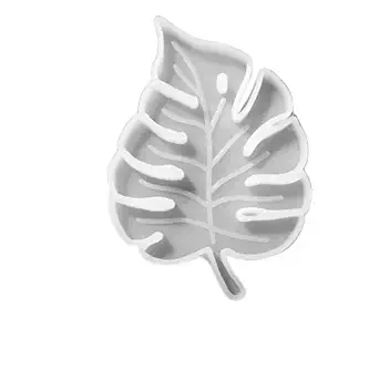 SODEE Leaf shaped Coaster Silicone Epoxy Mold for Casting with Resin, Concrete, Cement and Polymer Clay