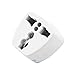 Produktbild WEIWEITOE-DE Universal AU UK US to EU AC Power Plug Adapter Adaptor Converter Outlet Home Travel Wall AC Power Charger White