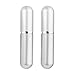 Generic 2X Portable Atomizer Bottle Perfume Atomizer Pump Spray Bottle Silver RS.295.00