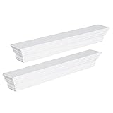 ✅Maße pro Regal: L61 x B10 x H9 cm, Max. Belastbarkeit: 5 kg (pro Regal)