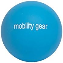 Mobility Gear Self Massage Lacrosse Ball, Myofascial Release, Deep Tissue Trigger Point Therapy, Stress Release, Plantar Fasciities, Essential Tool for Crossfit, Yoga and Sports Enthusiasts.