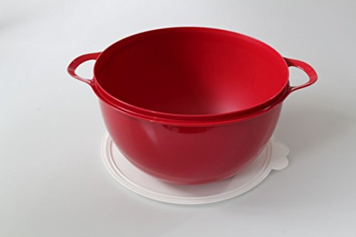 TUPPERWARE Rührschüssel Maximilian 10,0 L dunkelrot Schüssel peng Partybombe Salatbar - 6