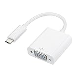VicTsing Adattatore USB C Tipo C Type C USB 3.1 Maschio a 100M Gigabit Ethernet Rete LAN Cavo Convertitore per il 2015 Apple Nuovo MacBook di 12 Pollici, Bianco