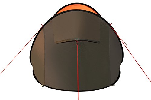 High Peak Pop Up Zelt Vision 2, Rot/Grau/Schwarz, 10107 - 