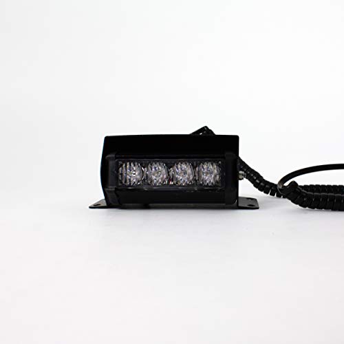 Set de 2 x LED Lumière Police Martin, 12 V/12 W, High Power Jaune/Orange - Police Blitzer pour voitures voitures - showking