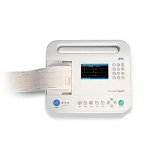 Genmed BPL Cardiart Gen X3 3 Channel Digital ECG Machine (White)