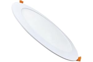 Spot LED Extra Plat Rond BLANC 24W Ø225mm - Blanc Neutre 4000K - 5500K - SILAMP