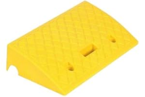 FYBlossom Rampes d'Accès en Caoutchouc Rampes pour Seuil de Porte Rampe de Fauteuil Roulant Rampes d'Accès pour Voiture Moto Rampe Durable?50 * 22 * 5cm/50 * 27 * 7cm (Jaune,50 * 27 * 7cm)