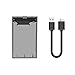 Produktbild Nichino High Speed USB 3.0 to SATA Mobile Hard Disk Drive Case 2.5" SSD HDD Enclosure Tool Free Solid State Hard Disk Box