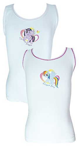 Pack of 2 My Little Pony Cotton Vests - 3-4 Years / 104 cm