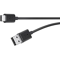 Belkin F2CU032bt06-BLK - Cable de USB-A a USB-C de carga y sincronización (para smartphones y tabletas, 1.8 m, compatible con Samsung Galaxy S9/S9+) negro