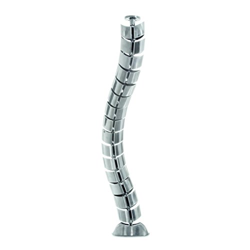 LogiLink KAB0064 Kabelkanal / hochwertige Kabelführung für Ihren Schreib-/Bürotisch silber