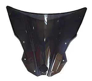 meenu arts Polycarbonate Unbreakable New Model Visor Glass for Yamaha FZ