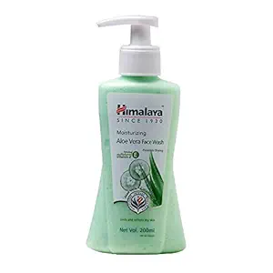 Himalaya Moisturizing Aloe Vera Face Wash, 200ml