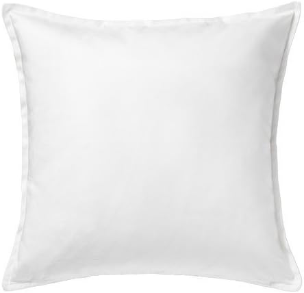 GURLICushion cover, Outer Cover Size - 50x50 cm (20 inch x 20 inch) Pack of 2 (White)