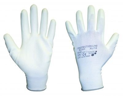 42653, Handschuhe Nylon, 10" XL, weiß