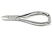 Blizzard Podiatry General Purpose CONCAVE Toe Nail Clipper Nipper - Patient Use Only Chiropody Cutter Instrument With SMOOTH Handles - 14cm Stainless Pedicure Plier - CE Approved Foot Care Tool