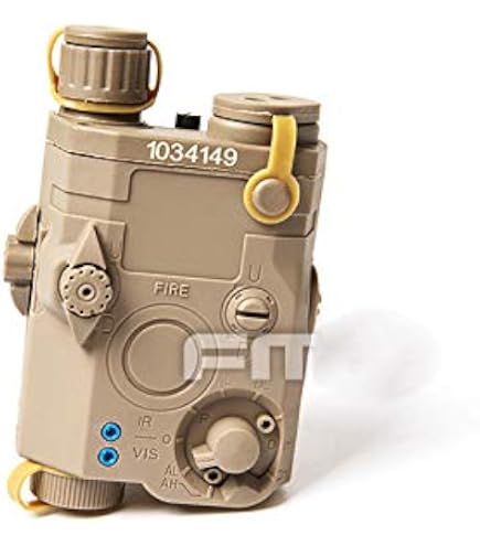 Fotrsta Boîtier Batterie MAWL-C1 Pour Airsoft – Nylon Moulé, Imperméable, Modulaire, Compatible CR123/18650/AAA/AA