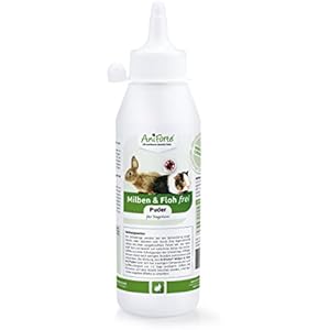 [Gesponsert]AniForte Milben & Floh frei Pulver 250 ml - Naturprodukt für Kaninchen und Nagetiere