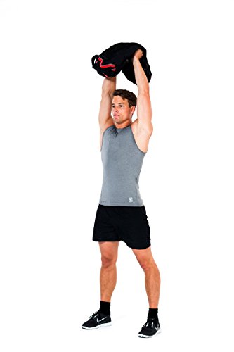 Professioneller Sandbag mit Poster von Gymbox ® für funktionelles Training 25kg/50kg flexibel befüllbare Gewichtstasche für Sand-sack - 5