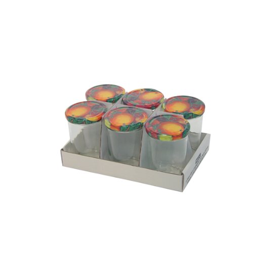 Axentia 292123 Marmeladengläser 425 ml Deckel, 6 Stück - 2