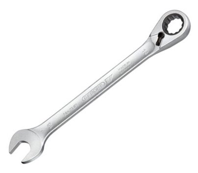 Preisvergleich Produktbild GEDORE-Maulschlüssel mit Ringratsche Nr.7UR 9mm umschaltbar