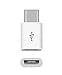 Produktbild USB 3.1 Type-C Male to Micro USB Female Männlich auf Buchse Converter USB-C Adapter Konverter in weiss für Oneplus 2, Nokia N1, Macbook,Microsoft Lumia 950 950XL