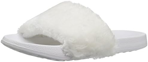 Skechers Cali Women's 2ND Take-Fall 4 Me Slide Sandal, White, 9 M US