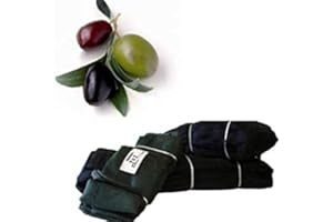 BONERVA Manto Recogida de Aceitunas - Malla Recogida de almendras - Mantos de Aceitunas (3 x 5 m (15 m²))