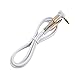 Produktbild 3,5 mm Klinke 1M AUX Audiokabel Stecker auf Stecker Kabel Gold Stecker Linie Kabel Feder Audiokabel für Telefon Autolautsprecher Kopfhörer fghfhfgjdfj