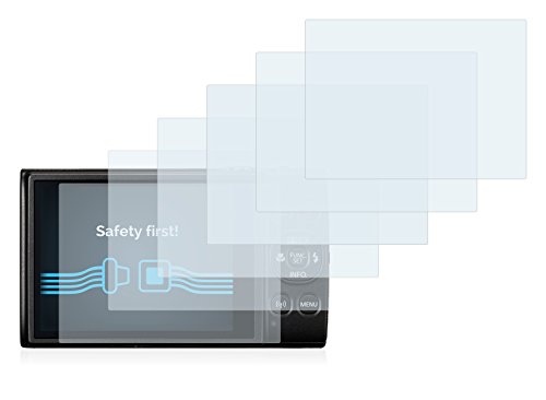 Savvies Canon Digital Ixus 285 HS Film Protection  6 Pi  ces  Protection   cran Film Protecteur