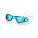 Produktbild Men and women high-definition plating large frame, goggles conjoined earplugs waterproof anti-fog one goggles - sky blue