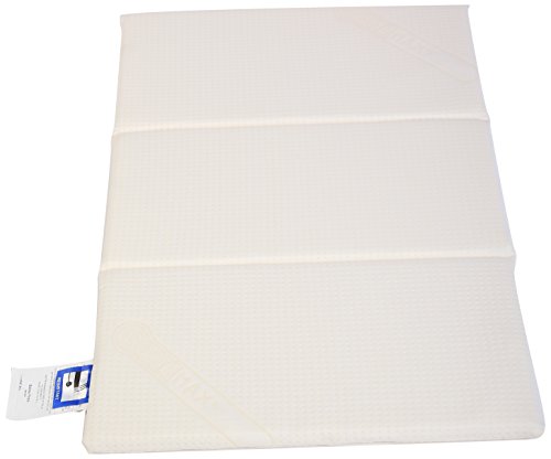 Babies Firsts Coolmax Tri-Fold Travel Cot Mattress with Carry Bag (95 x 65 x 2.5 cm)