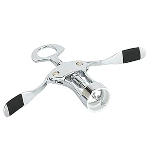 HOOLNB Wine Bottle Opener Metal Wing Type Corkscrew Restaurant Durable Zinc Alloy Kitchen Tool Accessiories