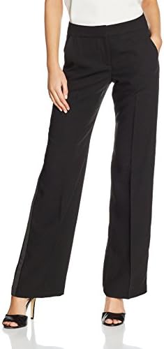 Great Plains Women's Tuxedo Junction Trousers, Black (True Black), 12