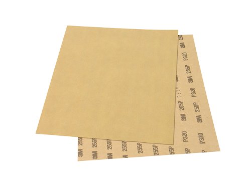 3M SandBlaster Hochleistungsschleifpapier Körnung P320/fein, 230 x 280 mm, 3-er Pack 60-320 - 2