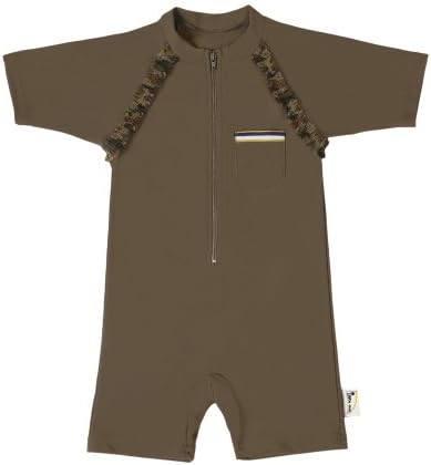Fiftysun Boys Adam Swimear, Taupe - 6 Years