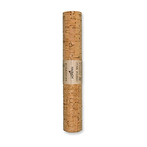 Halbach Seidenbänder 75349-250-782 Kork-Dekoband, Farbe: Natur/Struktur, 25cmx1,5m