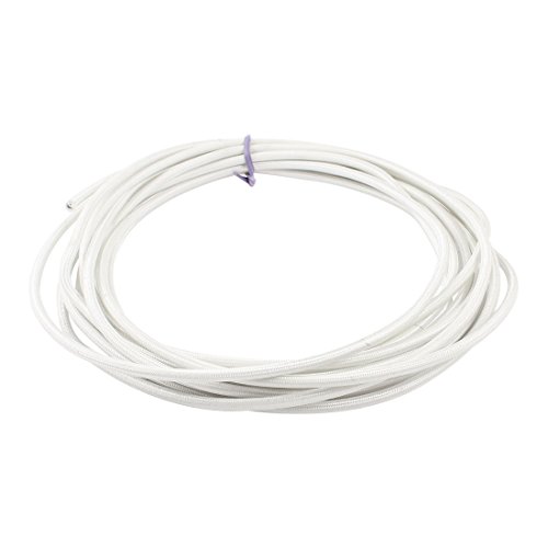 Weiß 10 Meter 2,5mm 2 500C Kupferkern Hoch temperatur Kabel