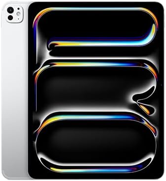 Apple iPad Pro 13'' (M5): Ultra Retina XDR, Vetro standard, 512 GB, Wi-Fi + Cellular, fotocamere frontale e posteriore da 12MP, scanner LiDAR, un giorno di batteria – Argento