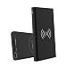 Produktbild KONKY 2 in1 Qi Wireless Charger Induktions Qi Ladegerät Drahtlose Ladestation mit 10000mAh Li-Pol Powerbank Externer Akku Batterie 2.1A Output für Apple iPhone 8/8 Plus/iPhone X/iPad, Samsung S8/S8 Plus und Other Android Geräte, Schwarz (Produktgarantie mit kostenlosen Ersatz)