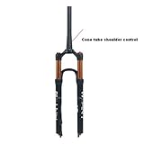 * Superleicht, nur 1517 Gramm Gabel Fahrrad MTB Magnesiumlegierung Lenker Radaufhängung Mountain Smart Lock Out Dämpfung einstellen 100 mm Travel Air Schulterkontrolle für gerade Rohre Und Werkzeuge,27.5inche