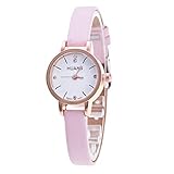 VJGOAL Damen Uhren, Frauen Mädchen Elegant Einfach Watch Classic Minimalistisches Quarzuhr Kleines Zifferblatt