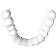 CALANDIS® Silicone Upper/Lower False Teeth Dental Veneers Dentures Fake Tooth Upper