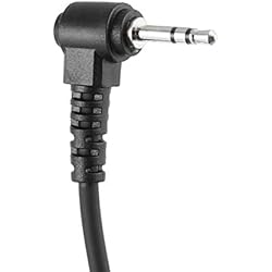 Portable Covert Acoustique Tube Gorge Mic Oreillette Earset pour 1 PIN Talkie-walkie Motorola T6200 T5000 T9650 (Noir)